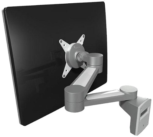 Dataflex 58.222 Monitorwandhalterung, Metall, silber, 34,7 x 21,7 x 12,8 cm