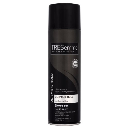 TRESemme Touchable Finish Ultimate Hold and Platinum Shine Hairspray - 500 ml (Pack of 3)