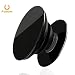 Produktbild Pop Stand Smartphone Handy Halter Fumum Ausziehbarer Sockel und Griff für Smartphones Tablet iPhone Samsung Ständer Fingerhalter (Klavier Schwarz)