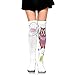 Produktbild Sangeigt Ornate Colorful Owl On The Branch Observing Flat Face Myst Animal Artsy Women's Fashion Over The Kniestrümpfe 65cm