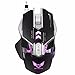 Produktbild Gaming Maus, M.Way Computer Maus,Professionelle USB Gaming Maus,USB-Wired Maus optisch,Mechanische Makros Define, 3200DPI, mit 7 Tasten, Aluminium-Basis,LED-Optisch, 5 stufige LED leuchte für PC/Laptop/iMac/Macbook/Microsoft Pro/Pro Gamer usw.