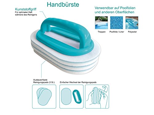 Bayrol Handbürste / Pool Reinigungspads - 2