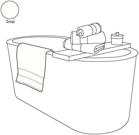 Sylvie thiriez United ~/Laundry Soap/Bath rel7339, Cotton, Drap de bain 100x150