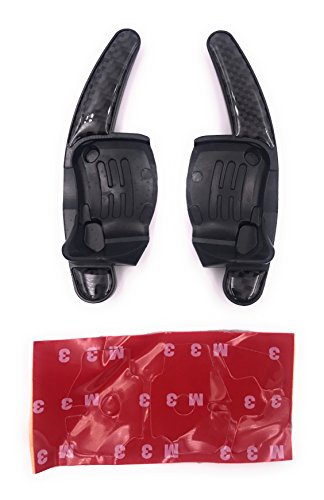H-Customs Dsg Bascule Shift Paddle Extension Palettes De Commande Look Carbone  Golf 5 Golf 6 Jetta Scirocco Tiguan