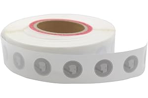 FONGWAH 50 piezas de etiqueta NFC NTAG213 pegatina de chip de 25 mm con memoria regrabable de 144 bytes compatible con teléfonos inteligentes y dispositivos NFC