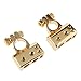 Produktbild Sharplace 2 Stück Autobatterie Klemmen Batteriepolklemme Clips Stecker - Gold (2GA × 1 + 4GA × 1 + 8GA × 2)