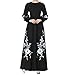Produktbild Malloom® Muslim Dubai Kleider für Frauen Islamischen Kleid Islamische Kleidung Muslimische Kaftan Rayon Gewand Jalabiya