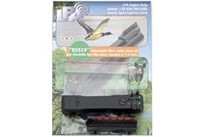 LPA SIGHTS Set Mire Slug in fibra ottica regolabile BSS19