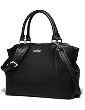 Kadell Frauen Leder Top-Griff Handtasche Cross Körper Geldbörse Durable Tote Bag