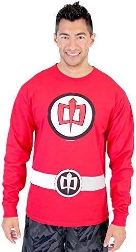 Greatest American Hero Long Sleeve Red T-Shirt (Adult XXL)