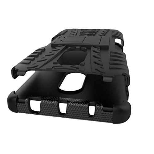 XiaoMi RedMi Note 4 Funda  2in1 Armadura Combinaci  n A Prueba de Choques Heavy Duty Escudo C  scara Dura para XiaoMi RedMi Note 4  Negro 