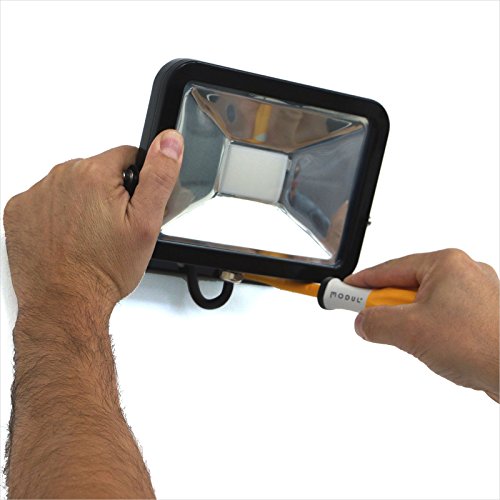 Powerplus LED-Flutlicht 20 Watt Scheinwerfer Werkstattlampe Gartenstrahler - 3