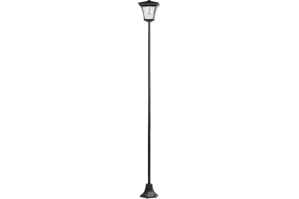 Lunartec Lampadaire de Jardin Solaire à LED 200 cm SWL-10