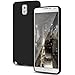 Produktbild Dexnor Galaxy Note3 Dünn Hülle Hochwertigem Zubehör Sets TPU Soft Case, Schutzhülle Silikon Handyhülle Case Bumper Slim Case Back Cover für Samsung Galaxy Note 3 - Schwarz
