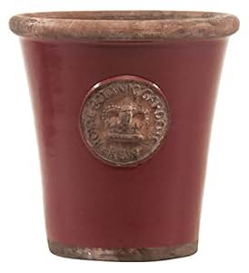 Royal Botanic Gardens, Kew Medium Long Tom Indoor Pot - Burgundy