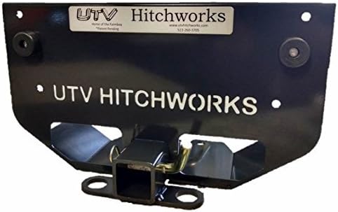 UTV Hitchworks (UTV-XSE) Skid Plate and Receiver Hitch Extension by UTV Hitchworks