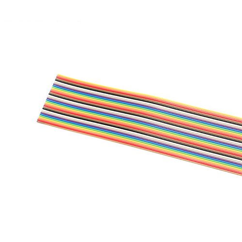 Preisvergleich Produktbild 1 Meter 26AWG Flachbandkabel 14-polig 1,27mm