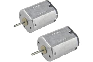 CHANCS petit moteur N20 DC 6V vitesse 10800r/min Micro moteur pour télécommande de voiture 2PCS