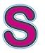 Bebemon Capital Letter S (Red)