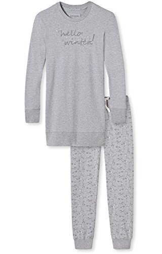 Schiesser Women's Maternity Nightwear Set -  Grey - 16