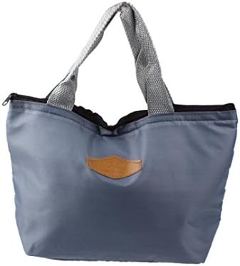 Clearance picnic lunch Bag,Internet Waterproof Portable Picnic Insulated Food Storage Box Tote Lunch Bag Lunch Box Tote Storage Bag (22*10*18cm, Gray)