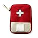 Produktbild Xiton 1 PC Mini Erste-Hilfe-Tasche Multifunktional Notfall Medizin-Aufbewahrungstasche Pills Drugs Organizer FüR Reise Draussen AktivitäTen (Rot)