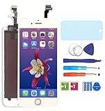 Kompatibel: Geeignet für iPhone 6 4.7＂zum Ersetzen / Reparieren verschiedener beschädigter Bildschirme. Installationswebseite:www youtube com.