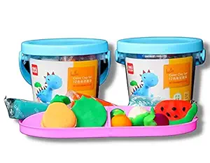 Titu Ki Baatein,24 Colors Modelling Clay with 3 Clay Tools & Project Booklet,DIY Creative Ultra Soft Light Magic Clay,Arts and Crafts Kits for Kids Boys Girls Toys,Mystery Gifts Boxe (Pack of 2)