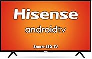 Hisense 108 cm (43 inches) Full HD Smart Certified Android LED TV 43A56E (Black) (2020 Model)