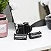 Carmen C81036 Ceramic Electric Heated Hair Rollers with Keratin Protech for a Salon Finish - Black