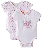 Pumpkin Patch Baby-Girls 2PK Hibiscus Bodysuit