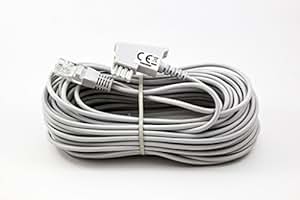 15m GRAU VDSL ADSL Kabel für den IP basierten DSL: Amazon.de: Computer ...