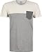 Produktbild iriedaily T-Shirt Men BLOCK POCKET Grey Mel, Größe:M