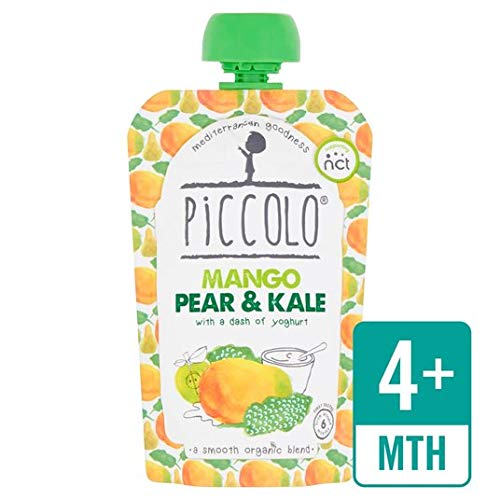 Preisvergleich Produktbild Piccolo Bio-Mango, Birne & Kale mit Yoghurt 100g