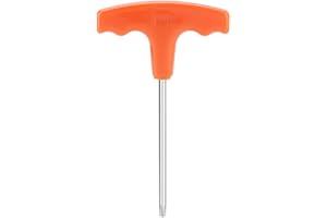 RAGUSO Tournevis Torx universel T27 poignée en forme de T Tournevis Torx T27 pour # 0812370 1000 tournevis de tondeuse à gazon