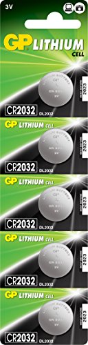 Price comparison product image GP Battery Lithium button cell CR2032 5 Series Blister