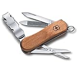 Abmessungen: Höhe 19.5 mm, Länge 65 mm, Gewicht 36 g. Schalenmaterial: Holz. Artikelnummer: 0.6461. Artikelname: Nail Clip Wood 580