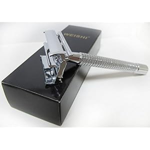 WEISHI Safety Razor Double Edge Nostalgic Butterfly Open Razor - Image 3