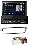 chevrolet radio bluetooth Einbauset besteht aus: Pioneer AVH-A7100BT - CD/DVD/MP3-Autoradio mit Touchscreen / Bluetooth / USB / iPod / AUX; Radioblende (schwarz); Adapterkabel ISO fahrzeugspezifisch (Strom / Lautsprecher)