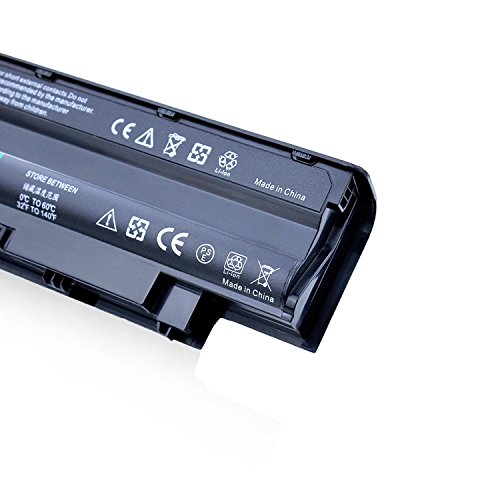 Dtk® Ultra Hochleistung Notebook Laptop Batterie Li-ion Akku für Dell Inspiron 3420 3520 13r 14r 15r 17r N3010 N3110 N4010 N4050 N4110 N5110 N5010 N5030 N5040 N5050 M5110 M5010 M4110 M501,P/N J1knd 4t7jn [9-cell 6600mah] - 5