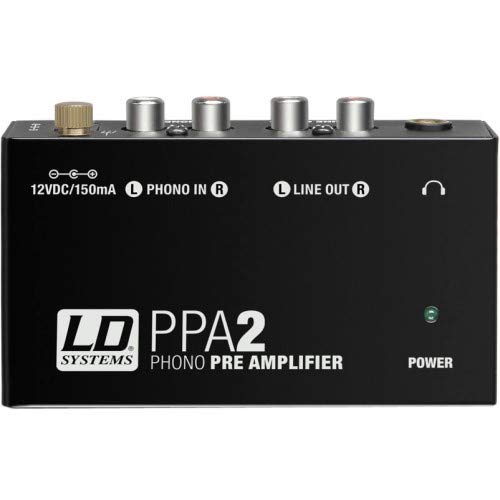 LD Systems PPA2 Préamplificateur phono avec correction RIAA pour platine LD Systems PPA2 Préamplificateur phono avec correction RIAA pour platine