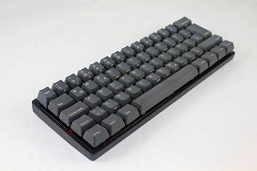Vortexgear KBC poker 3 - Ultra Compact Mechanical Keyboard - Without Backlight PBT Caps - Cherry Mx-Blue (QWERTY...