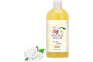 ZUICC Ginbi Mud Rub, Rubbing Mud For Skin, Ginbi Mud Scrub, Rubbing Mud Gel, 2023 Best Mud Rubbing Artifact, 350ml Rubbing Mud Gel, Deeply Exfoliating, Removing Dead Skin and Dirt Body Wash (Yellow)