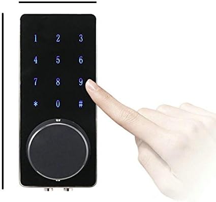 Mobile APP Control Zinc Alloy Smart Bluetooth Keyboard Door Lock