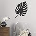Produktbild jiuyaomai 40 Farben Vinyl Wandaufkleber Muraux Monstera Leaf Abnehmbare Wandtattoo Salon Schlafzimmer Wohnzimmer  Wanddekor 57x75cm