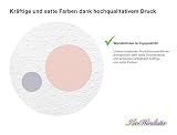 I-love-Wandtattoo WAS-10376 Kinderzimmer Wandsticker Set „Farbige Kreise in zarten Pastelltönen“ 25 Stück Punkte zum Kleben Wandtattoo Wandaufkleber Sticker Wanddeko - 3