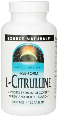 Preisvergleich Produktbild Source Naturals L-Citrulline, 1000mg, 120 Tablets
