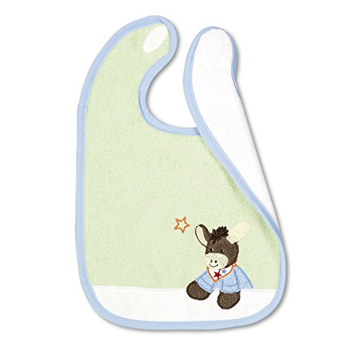 Sterntaler 16254-212 Plastik-Klettlätzchen Emmi, hellgrün