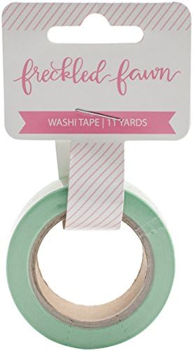 Freckled Fawn Repositionable Washi Tape 15mmx10m-Gold Foil Days Of The Week On