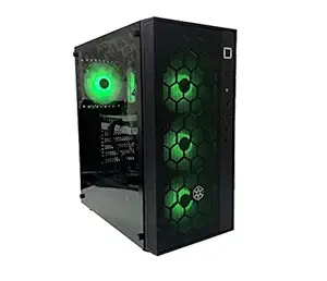 Electrobot Gaming Tower PC - Ryzen 5 3600, Nvidia RTX 2060 6GB, 16GB RAM, 1TB HDD, 480GB SSD with 4 RGB Cooling Fans (Ryzen 5 3600)